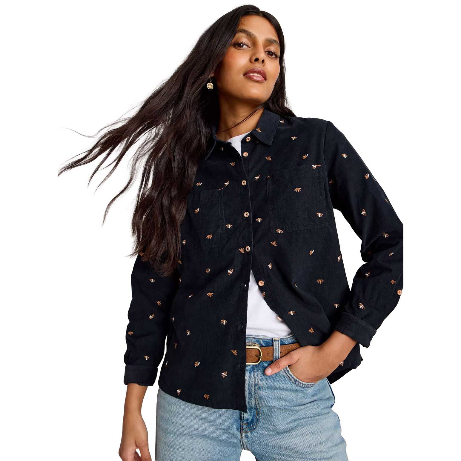 White Stuff Sophie Cord Shirt